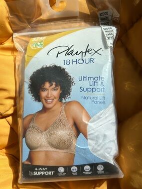 Playtex 18 Hour Ultimate Lift & Support Bra - white 52 DDD